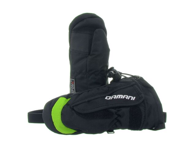 Dětské palčáky Damani RC02 - reflexní zelená
