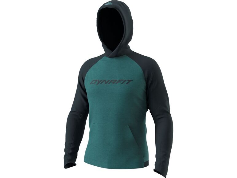 Pánská mikina DYNAFIT 24/7 POLARTEC HOODY MEN Mallard blue