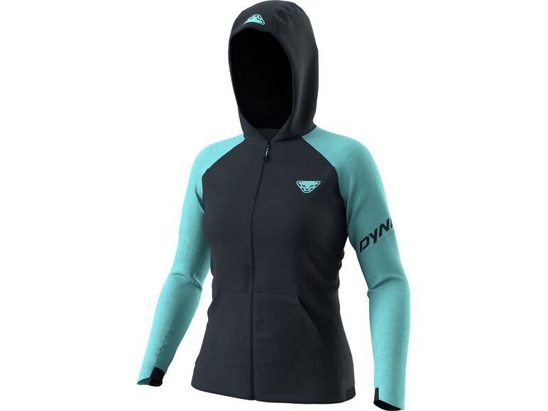 Dámská mikina DYNAFIT 24/7 POLARTEC ZIP HOODY W marine blue