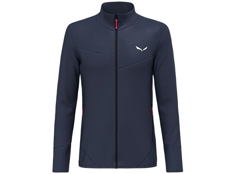 Pánská zateplená mikina SALEWA PUEZ WAFFLE HYB PL JACKET M navy blazer