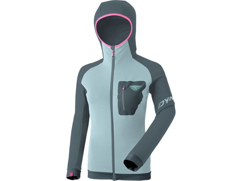 Dámská mikina DYNAFIT RADICAL POLARTEC HOODED cloud blue
