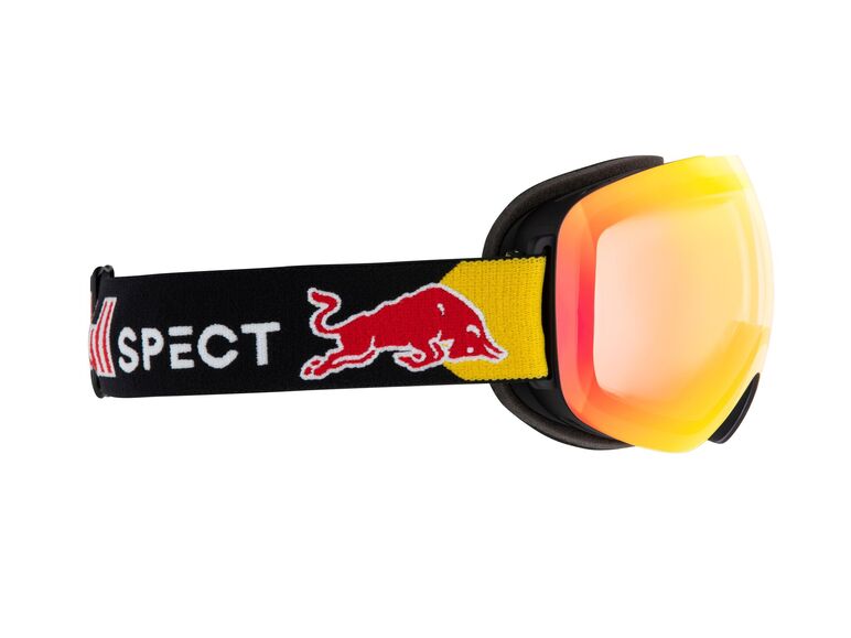 Lyžařské brýle RED BULL SPECT BENT-01REX, Black/brown  with red mirror Photochrome S1-3