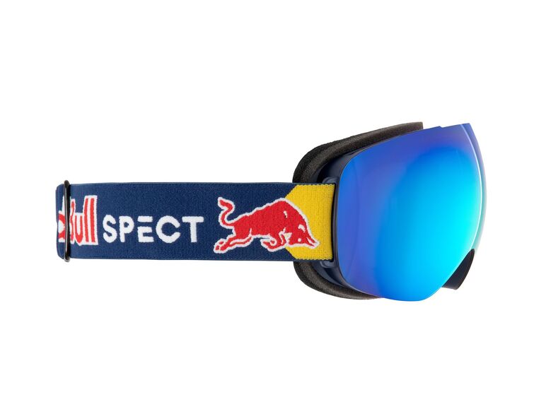 Lyžařské brýle RED BULL SPECT BENT-03BL3 blue/ice blue snow - red with blue mirror, S.3