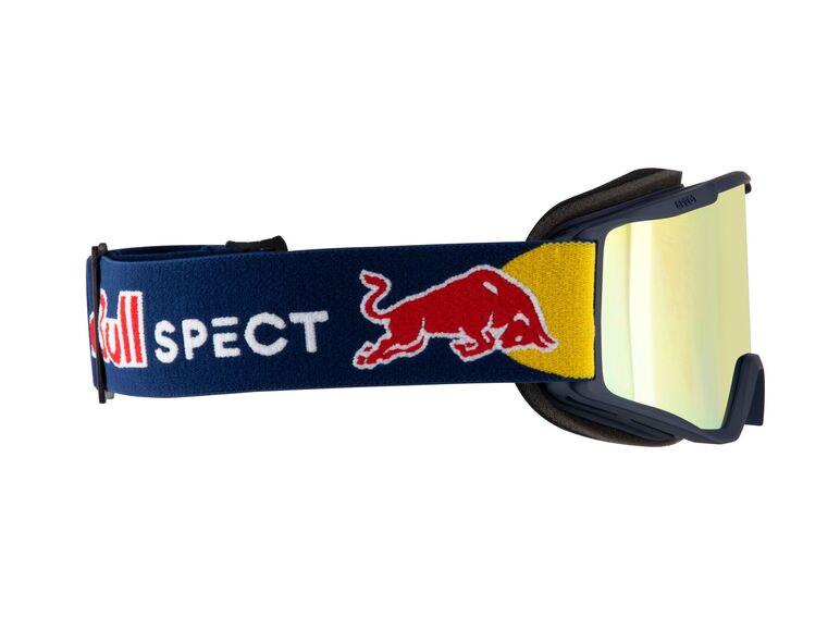 Lyžařské brýle RED BULL SPECT NEON-03YE2, blue/smoke with yellow mirror