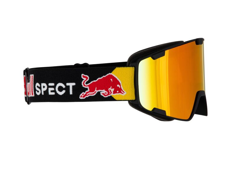 Lyžařské brýle RED BULL SPECT PARK-20RE2, black/brown with red mirror