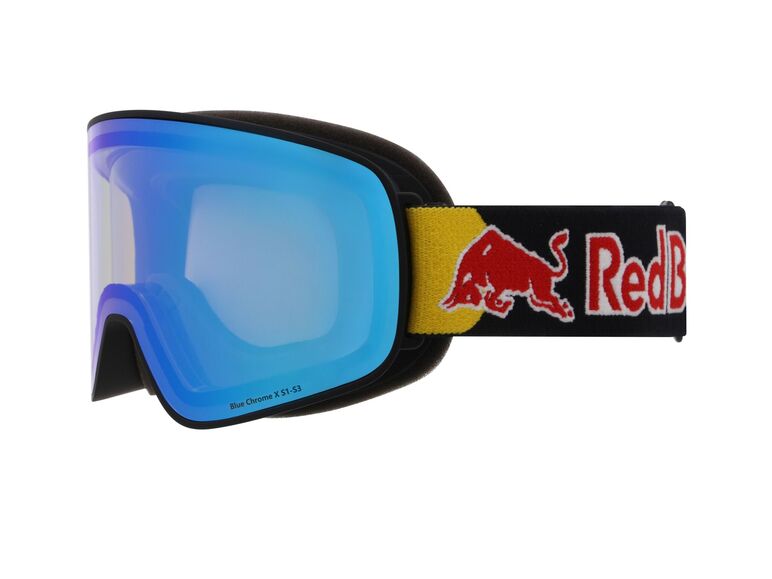 Lyžařské brýle RED BULL SPECT RUSH-19BLX, black/smoke with blue mirror