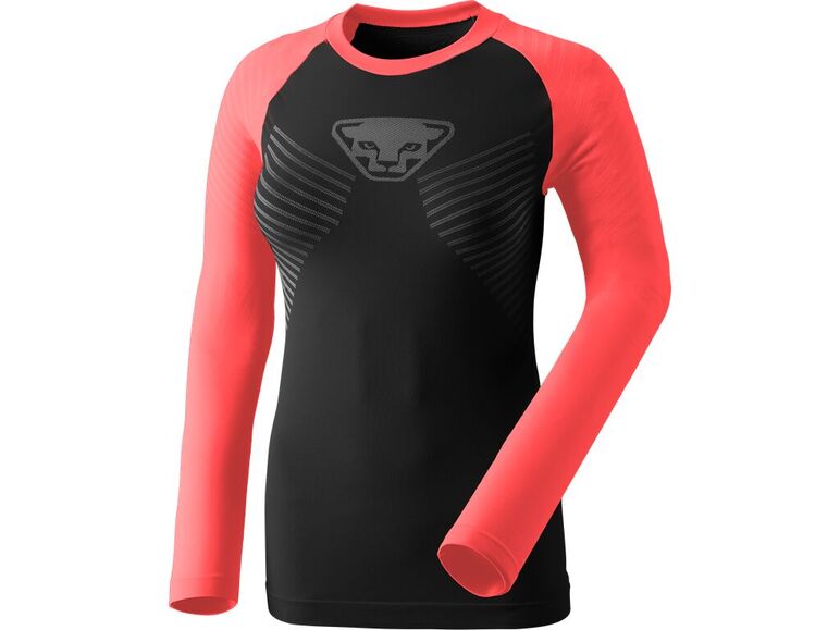 Dámské funkční triko DYNAFIT SPEED DRYARN W L/S TEE ultra coral