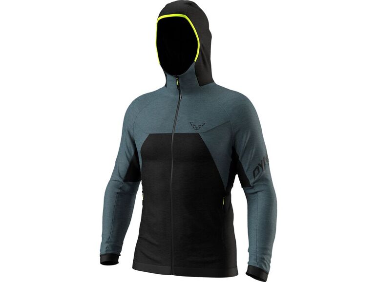 Pánská mikina DYNAFIT TOUR WOOL THERMAL HOODED JACKET M cinder