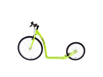 Koloběžka KOSTKA TOUR FUN (G6) Žlutá reflexní