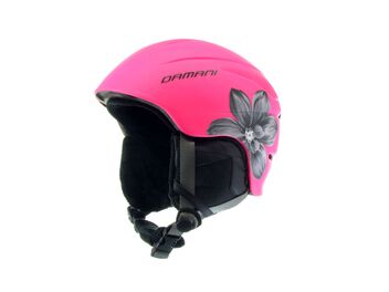 Dětská lyžařská helma Damani - Skier C02 růžová