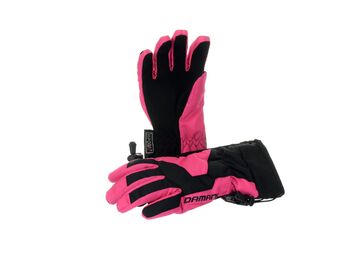 Dětské prstové rukavice Damani RC01 - reflexní růžová