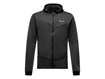 Pánská fleecová mikina SALEWA SELLA CREVASSE HD JACKET black out