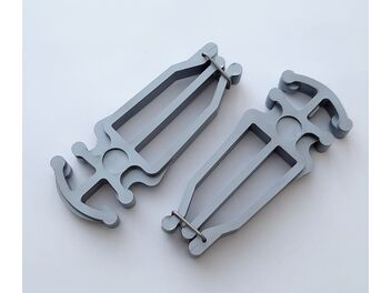 Nosič běžek a holí - DZ02-Silver