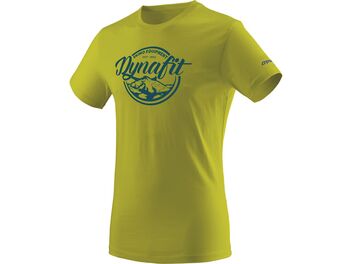 Triko DYNAFIT GRAPHIC CO M S/S TEE Moss/CLASSIC