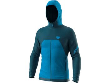 Pánská mikina DYNAFIT TOUR WOOL THERMAL HOODED JACKET M petrol
