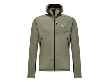 Pánská fleecová mikina SALEWA ORTLES FLEECE HD FZ faded green
