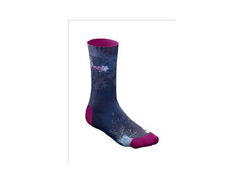 Cyklistické ponožky CRAZY CARBON SOCKS ALLIUM FLOWER