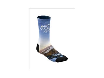 Cyklistické ponožky CRAZY CARBON SOCKS CARAMELLO