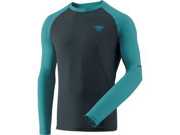 Pánské běžecké tričko DYNAFIT ALPINE PRO LONG SLEEVE SHIRT MEN Blueberry STORM BLUE