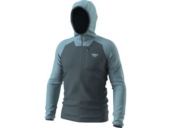Pánská mikina DYNAFIT RADICAL WOOL HOODED smoke blue
