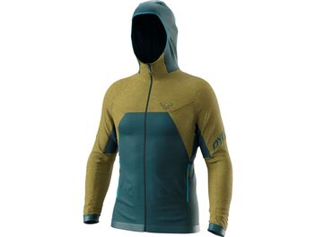 Pánská mikina DYNAFIT TOUR WOOL THERMAL HOODED JACKET M Army/3010