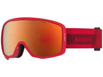 Juniorské lyžařské brýle ATOMIC COUNT JR SPHERICAL red
