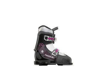 Dětské nastavitelné lyžařské boty ROXA CHAMELEON 3 black/pink 21/22