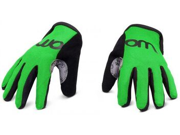 Dětské cyklistické rukavice WOOM 5 Green