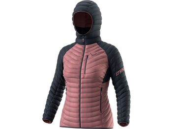 Dámská bunda DYNAFIT RADICAL DOWN RDS HOODED JACKET WOMEN blueberry mokarosa