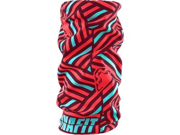 Šátek/tunel DYNAFIT LOGO NECK GAITER fluo coral 6560 RAZZLE DAZZLE