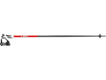 Unisexové sjezdové hole LEKI BOLD S black/red 23/24