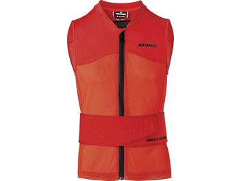 Chránič páteře ATOMIC LIVE SHIELD Vest M red