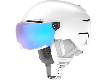 Lyžařská helma ATOMIC SAVOR VISOR STEREO white