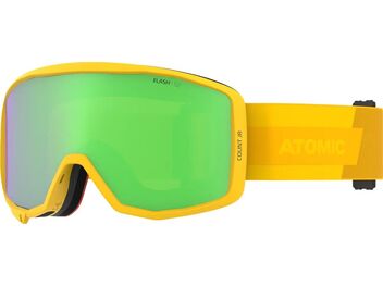 Juniorské lyžařské brýle ATOMIC COUNT JR CYLINDRICAL safron