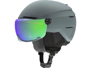 Lyžařská helma ATOMIC SAVOR VISOR STEREO green