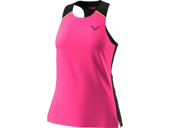 Dámské běžecké tílko DYNAFIT DNA pink glo