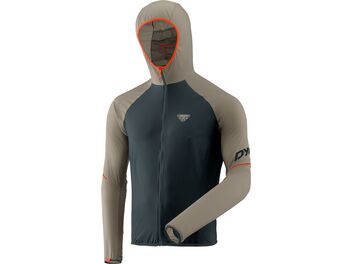 Pánská běžecká bunda DYNAFIT ALPINE WIND JACKET MEN rock khaki