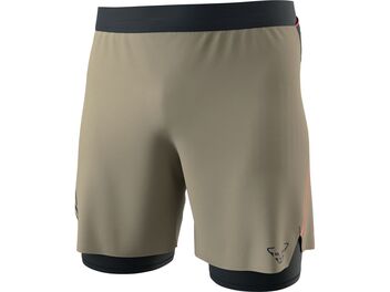 Pánské běžecké šortky DYNAFIT ALPINE PRO 2IN1 rock khaki