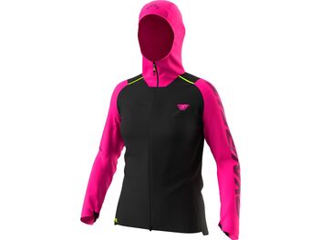 Dámská běžecká bunda DYNAFIT DNA WIND Pink glo/0910