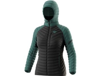 Dámská bunda DYNAFIT RADICAL DOWN RDS HOODED JACKET WOMEN atlantic