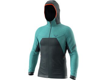 Pánská mikina DYNAFIT TOUR WOOL THERMAL HOODED JACKET M strom blue