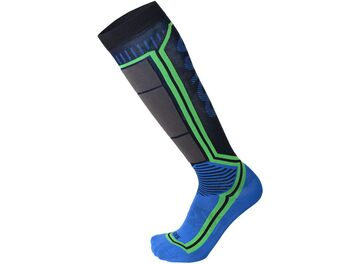 Lyžařské ponožky MICO CALZA SKI ARGENTO X-STATIC LIGHT WEIGHT, BLU
