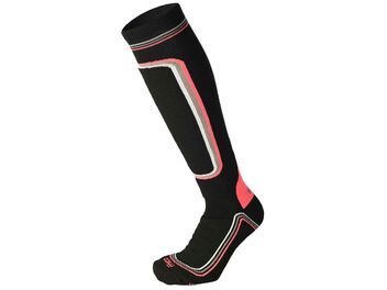 Dámské lyžařské ponožky MICO HEAVY W. PRIMALOFT WOMAN SKI SOCKS, NERO/POP STAR