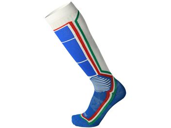 Lyžařské ponožky MICO CALZA SKI LIGHT W. ODOR ZERO X-STATIC, BIANCO