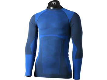 Pánské funkční triko MICO MAGLIA LUPETTO M/L MAN WARM CONTROL, PIOMBO