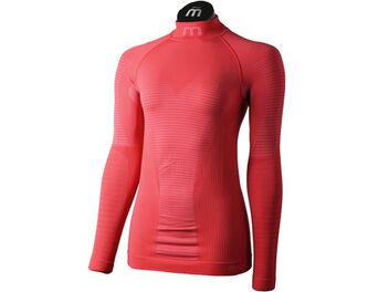 Dámské funkční triko MICO MAGLIA LUPETTO M/L WOMAN WARM CONTROL, FRAGOLA
