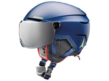 Juniorská helma ATOMIC SAVOR VISOR JR blue 23/24
