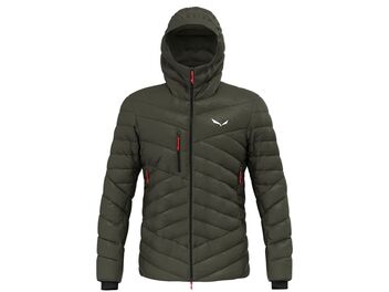 Pánská bunda SALEWA ORTLES MED 3 RDS DOWN M dark olive