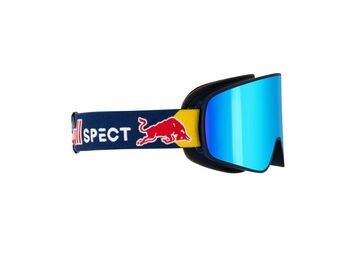 Lyžařské brýle RED BULL SPECT RUSH-14BL3 Blue/dusk blue snow - red with ice blue mirror, S.3