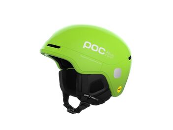 Dětská lyžařská helma POC POCITO OBELIX MIPS fluorescent yellow/green